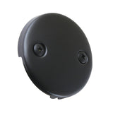 Made To Match Round Bathtub Overflow Plate