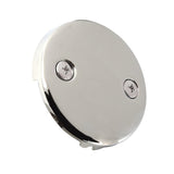 Made To Match Round Bathtub Overflow Plate