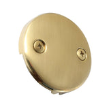 Made To Match Round Bathtub Overflow Plate