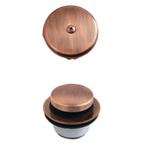 Trimscape Zinc Alloy Alloy Toe Touch Tub Drain Conversion Kit