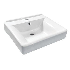 Concord 20-Inch Console Sink Basin (Single-Hole)