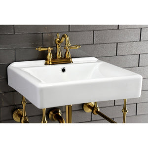 Concord 20-Inch Ceramic Console Sink (4-Inch, 3-Hole)