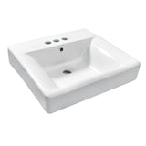 NuvoFusion 20-Inch Console Sink Basin (4-Inch, 3-Hole)