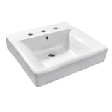 NuvoFusion 20-Inch Console Sink Basin (8-Inch, 3-Hole)