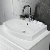 Inflection 24-Inch Ceramic Console Sink (1-Hole)
