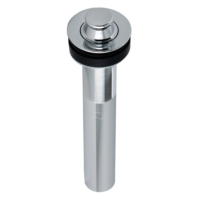 Trimscape Brass Lift and Turn Bathroom Sink Drain without Overflow, 17 Gauge