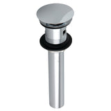 Trimscape Brass Push Pop-Up Bathroom Sink Drain with Overflow, 22 Gauge