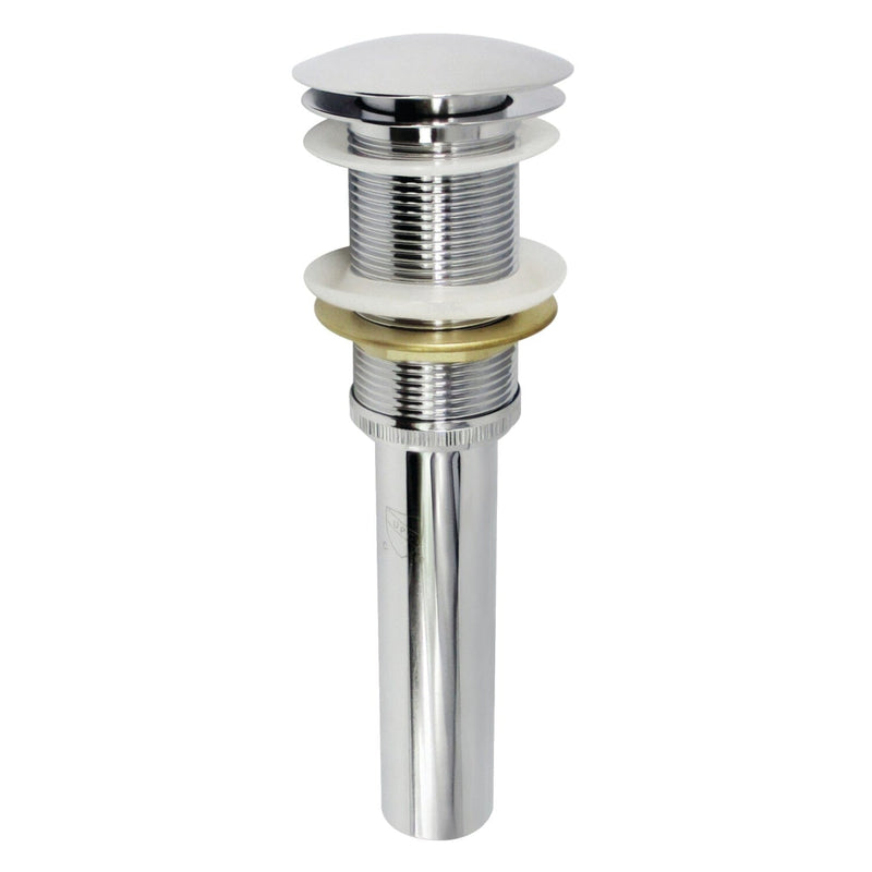 Coronet Brass Push Pop-Up Bathroom Sink Drain
