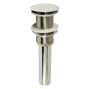 Coronet Brass Push Pop-Up Bathroom Sink Drain