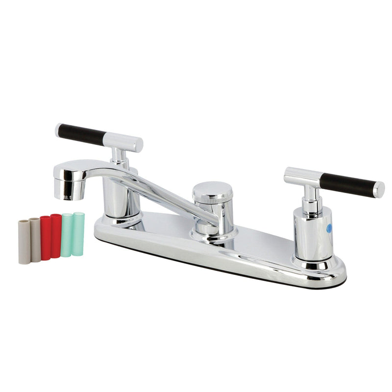 Kaiser Two-Handle 2-Hole 8" Centerset Kitchen Faucet