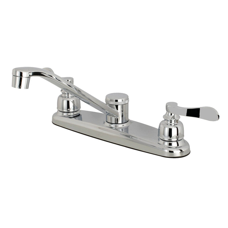 NuWave French Two-Handle 2-Hole 8" Centerset Kitchen Faucet