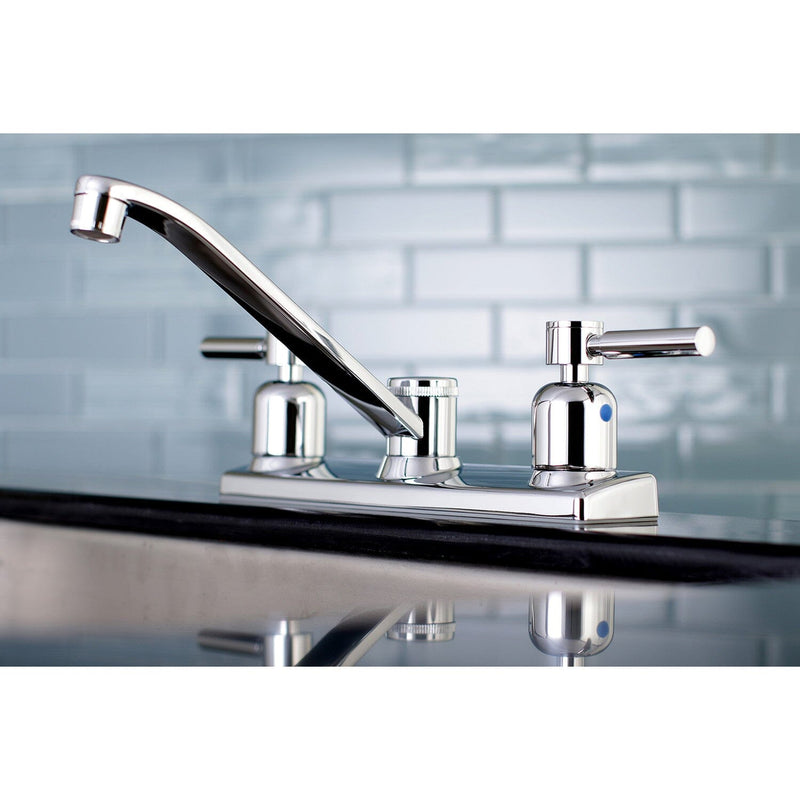 Concord Two-Handle 2-Hole 8" Centerset Kitchen Faucet