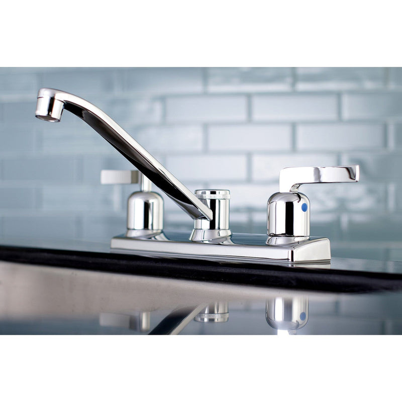 Centurion Two-Handle 2-Hole 8" Centerset Kitchen Faucet