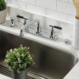Kaiser Two-Handle 2-Hole 8" Centerset Kitchen Faucet
