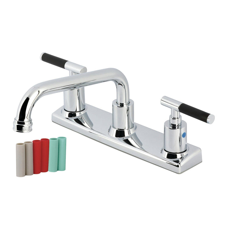 Kaiser Two-Handle 2-Hole 8" Centerset Kitchen Faucet