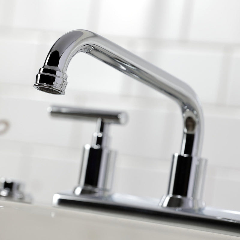 Manhattan Two-Handle 2-Hole 8" Centerset Kitchen Faucet