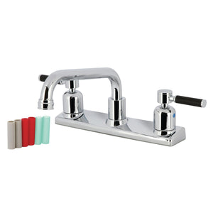 Kaiser Two-Handle 2-Hole 8" Centerset Kitchen Faucet