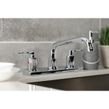 Serena Two-Handle 2-Hole 8" Centerset Kitchen Faucet