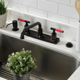 Kaiser Two-Handle 2-Hole 8" Centerset Kitchen Faucet