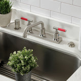 Kaiser Two-Handle 2-Hole 8" Centerset Kitchen Faucet