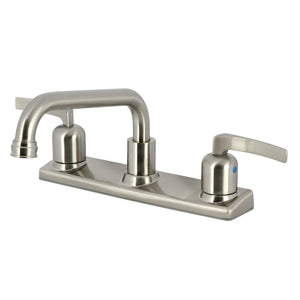 Centurion Two-Handle 2-Hole Deck Mount 8" Centerset Kitchen Faucet