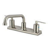 Serena Two-Handle 2-Hole 8" Centerset Kitchen Faucet