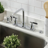 Kaiser Two-Handle 2-Hole 8" Centerset Kitchen Faucet