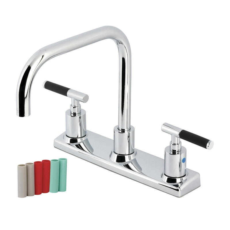 Kaiser Two-Handle 2-Hole 8" Centerset Kitchen Faucet