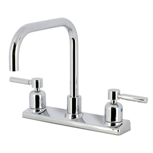 Concord Two-Handle 2-Hole Deck Mount 8" Centerset Kitchen Faucet