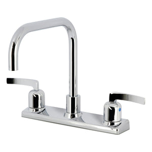 Centurion Two-Handle 2-Hole Deck Mount 8" Centerset Kitchen Faucet