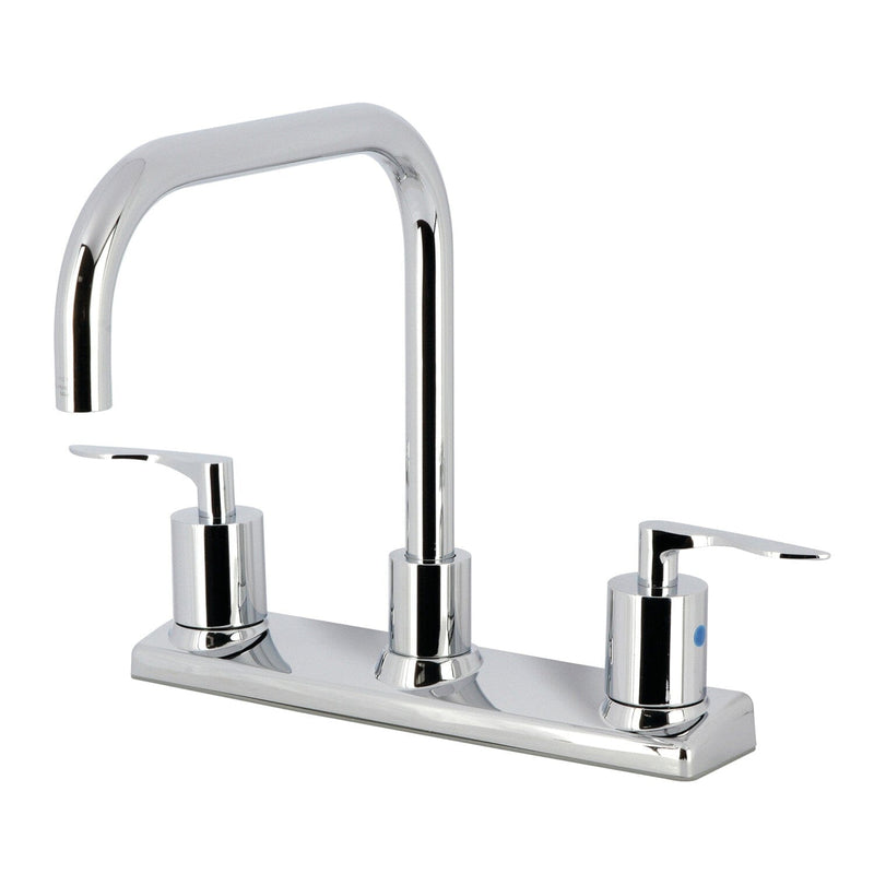 Serena Two-Handle 2-Hole 8" Centerset Kitchen Faucet