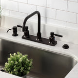 Concord Two-Handle 2-Hole 8" Centerset Kitchen Faucet