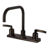 Centurion Two-Handle 2-Hole Deck Mount 8" Centerset Kitchen Faucet