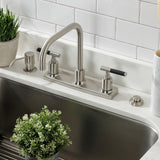 Kaiser Two-Handle 2-Hole 8" Centerset Kitchen Faucet