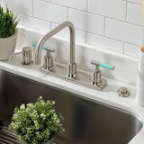 Kaiser Two-Handle 2-Hole 8" Centerset Kitchen Faucet