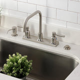 Concord Two-Handle 2-Hole 8" Centerset Kitchen Faucet