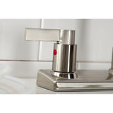 NuvoFusion Two-Handle 2-Hole Deck Mount 8" Centerset Kitchen Faucet
