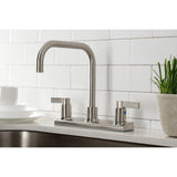 NuvoFusion Two-Handle 2-Hole 8" Centerset Kitchen Faucet