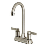 NuvoFusion Two-Handle 2-Hole Deck Mount Bar Faucet