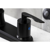 Serena Two-Handle 4-Hole 8" Centerset Kitchen Faucet with Side Sprayer