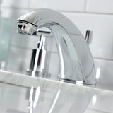 Kaiser Two-Handle 3-Hole Deck Mount Widespread Bathroom Faucet with Retail Pop-Up Drain