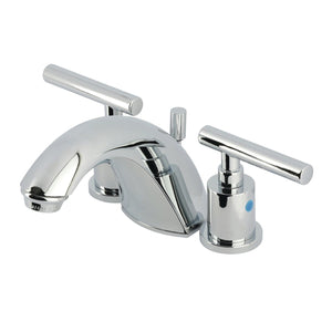 Manhattan Two-Handle 3-Hole Deck Mount Widespread Bathroom Faucet with Retail Pop-Up Drain