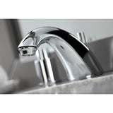 NuvoFusion Two-Handle 3-Hole Deck Mount Widespread Bathroom Faucet with Pop-Up Drain