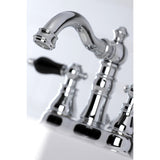 Duchess Double-Handle 3-Hole Deck Mount 4-Inch Centerset Bathroom Faucet with Brass Pop-Up