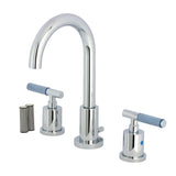Verona Widespread Bathroom Faucet with Brass Pop-Up