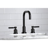 Kaiser Widespread Bathroom Faucet with Brass Pop-Up