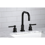 Concord Widespread Bathroom Faucet with Brass Pop-Up