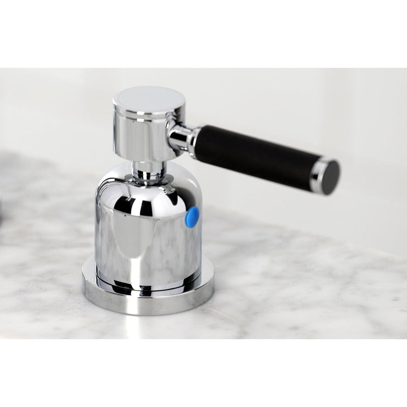 Kaiser Widespread Bathroom Faucet with Brass Pop-Up