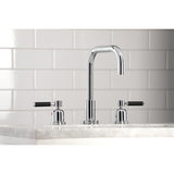 Kaiser Widespread Bathroom Faucet with Brass Pop-Up
