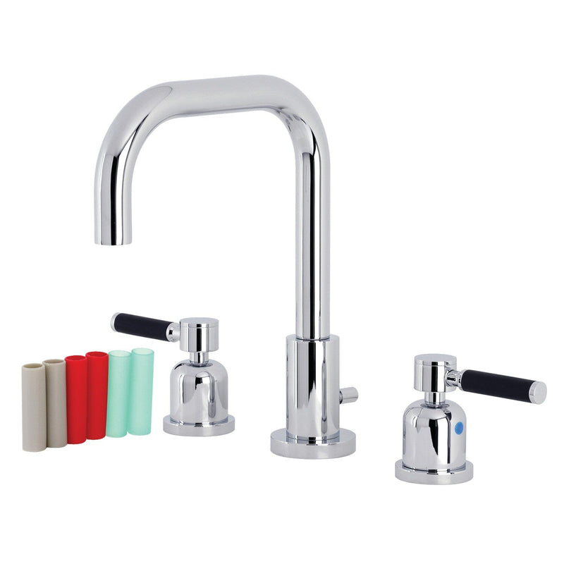Kaiser Widespread Bathroom Faucet with Brass Pop-Up
